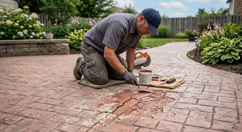 Decorative Concrete Repair in North Charleston, SC