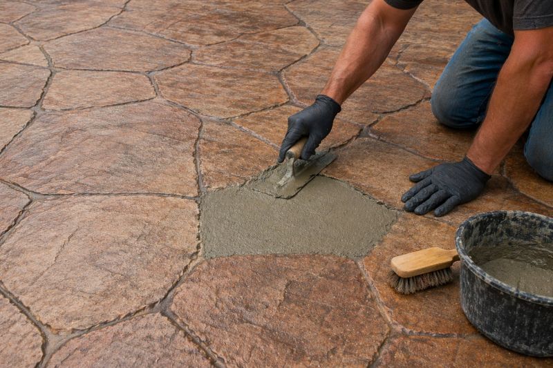 Decorative Concrete Repair in Mooresville, NC