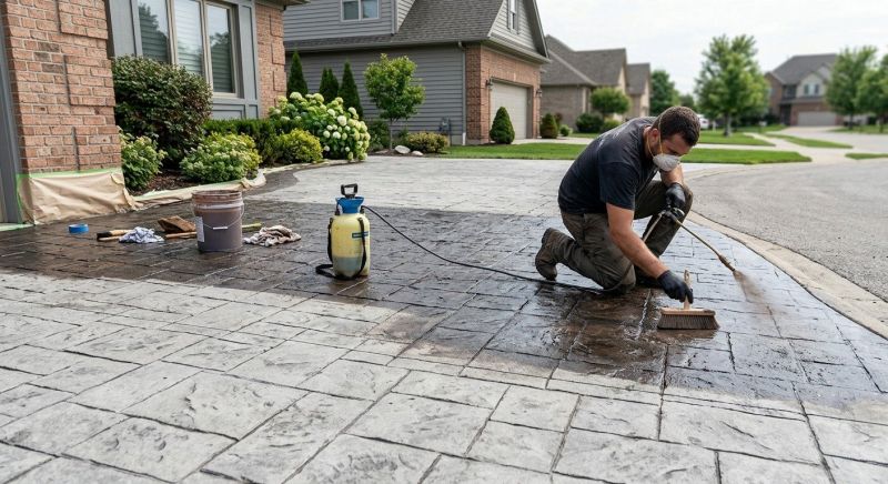 Driveway Acid Washing in Frisco, TX