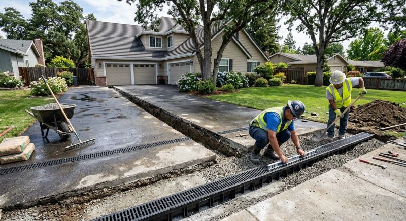 Driveway Overlay Installation Service
